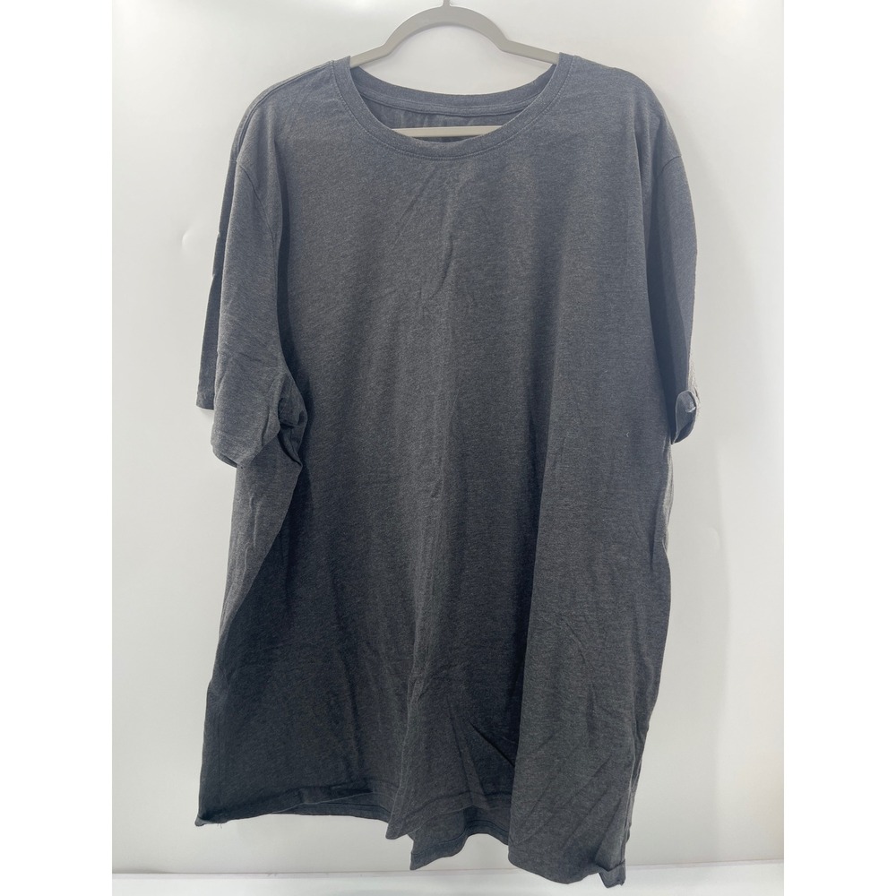 Sonoma Goods For Life Mens 3XB Charcoal Gray Heather SS Crew Neck T-Shirt